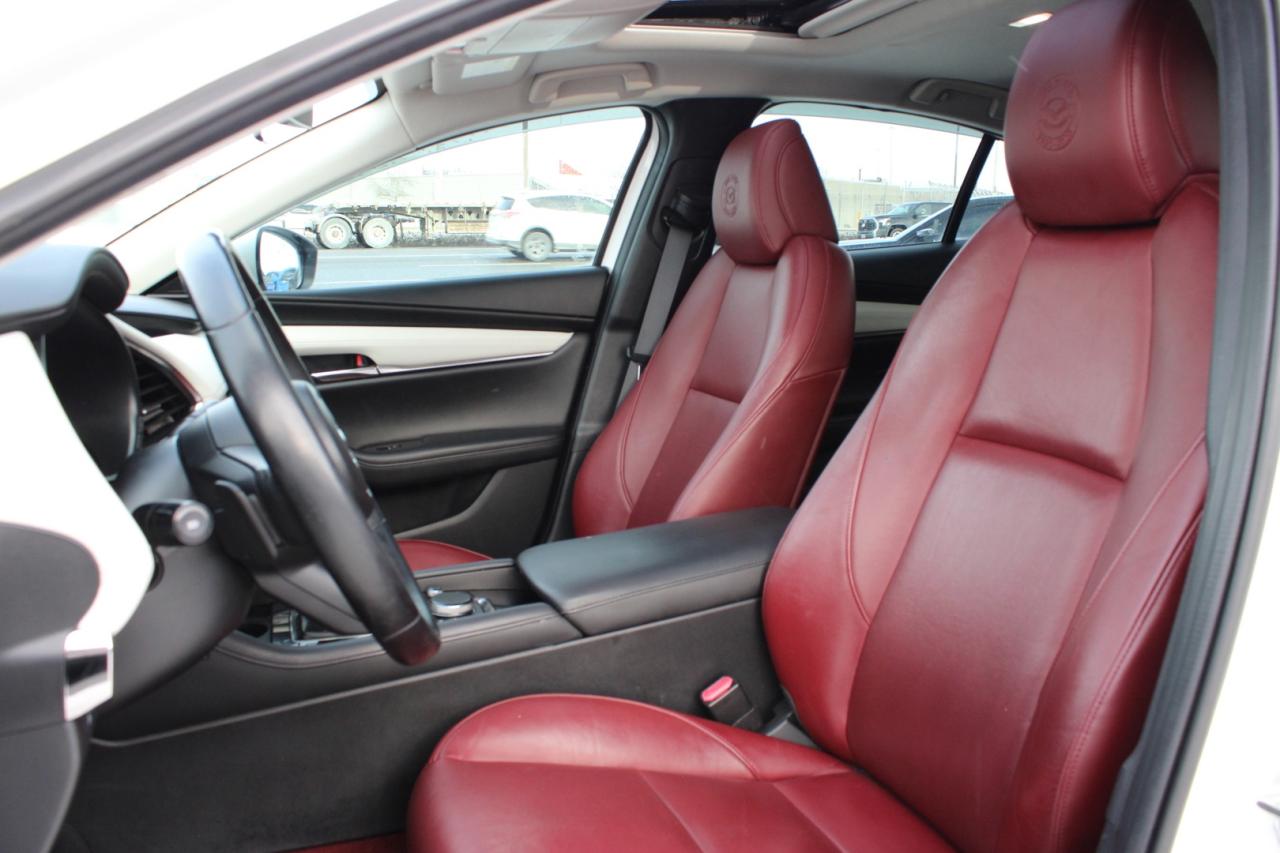 2021 Mazda MAZDA3 100th Anniversary Edition Red Interior Photo