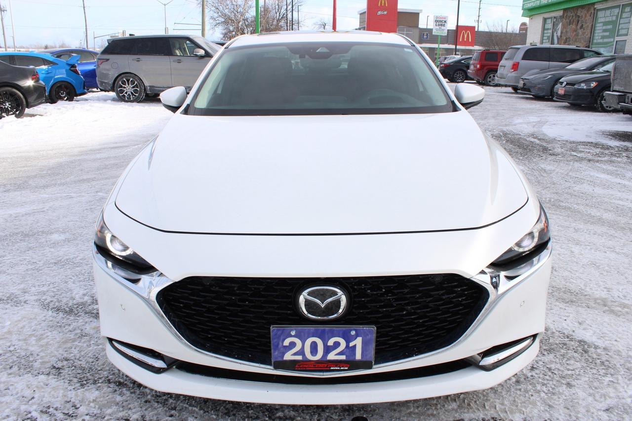 2021 Mazda MAZDA3 100th Anniversary Edition Red Interior Photo