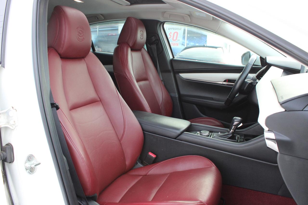 2021 Mazda MAZDA3 100th Anniversary Edition Red Interior Photo