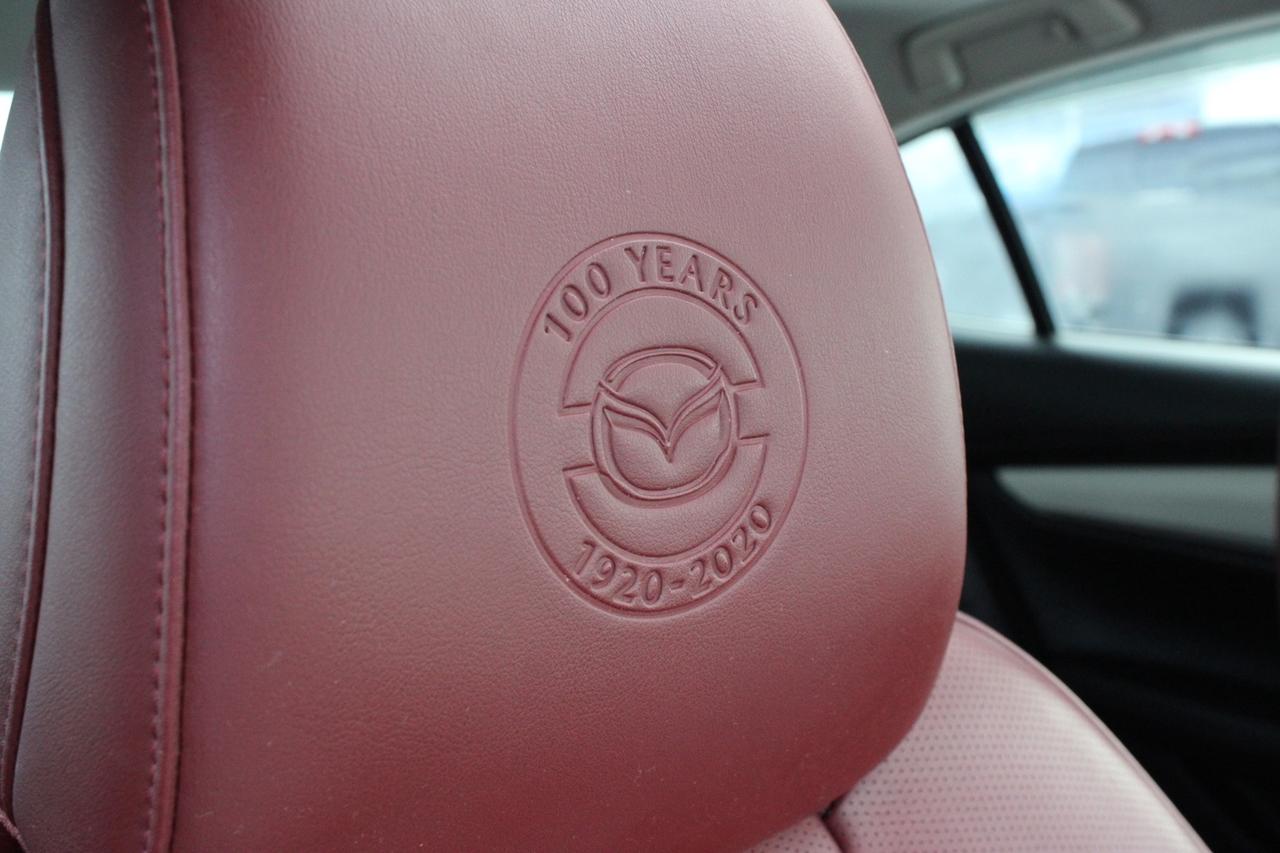 2021 Mazda MAZDA3 100th Anniversary Edition Red Interior Photo