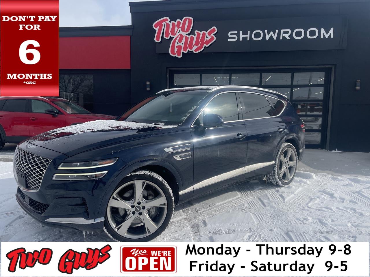 2021 Genesis GV80 3.5T Advanced +   7 Pass   Nav   Pano Photo0