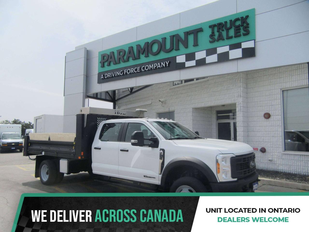 2023 Ford F-550 CREW CAB 4X4 DIESEL WITH 12FT STEEL DUMP BOX Photo0