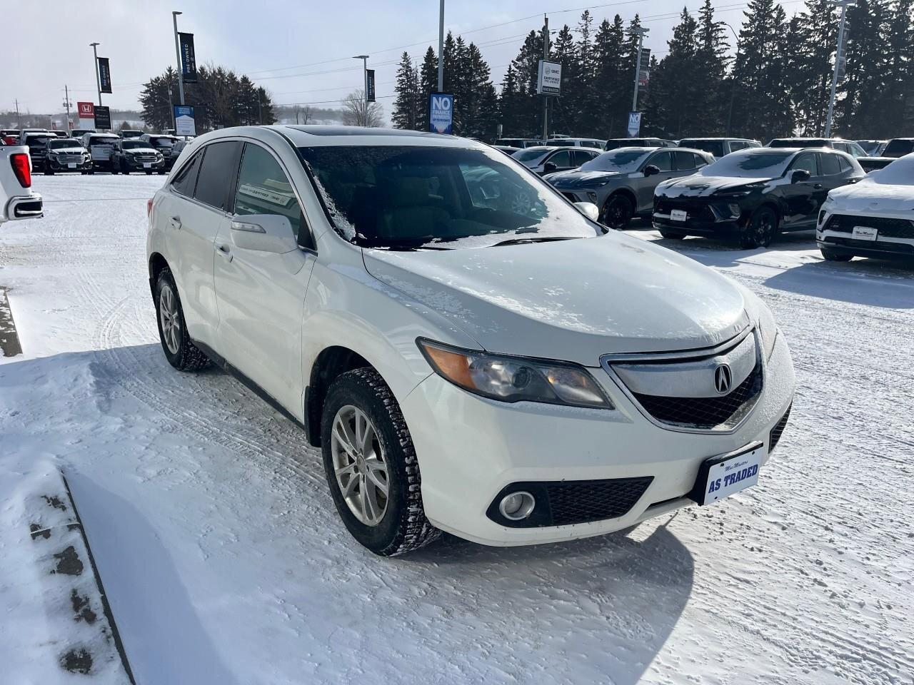 2015 Acura RDX BASE, 3.5L V6, LEATHER, ALLOYS, SUNROOF, AS-TRADED Photo