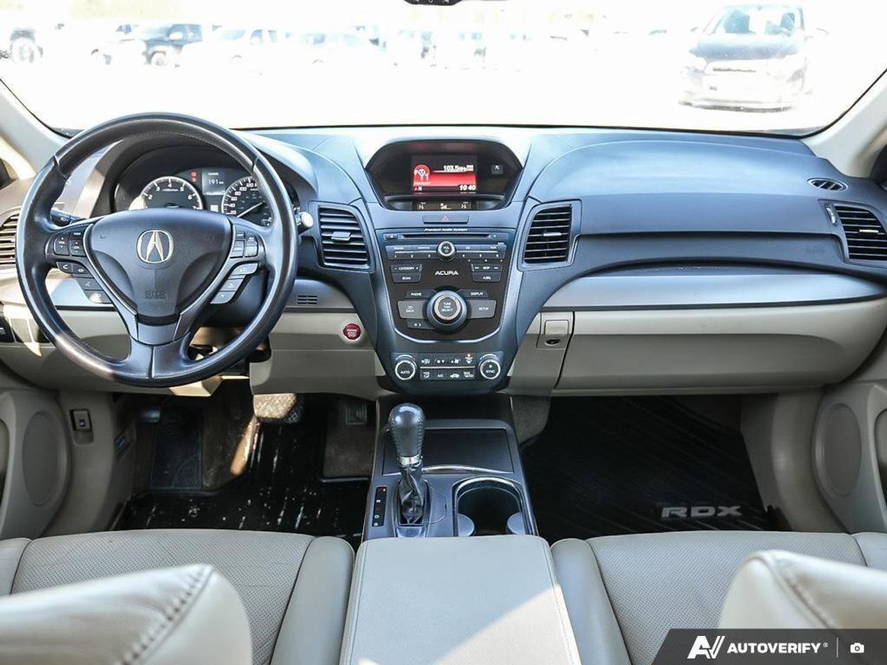 2015 Acura RDX BASE, 3.5L V6, LEATHER, ALLOYS, SUNROOF, AS-TRADED Photo