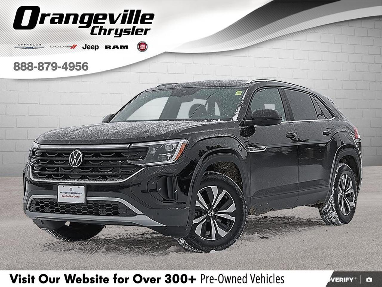 2025 Volkswagen Atlas Cross Sport ComfortlineONE-OWNER, ACCIDENT-FREE, AWD, HTD SEAT Photo