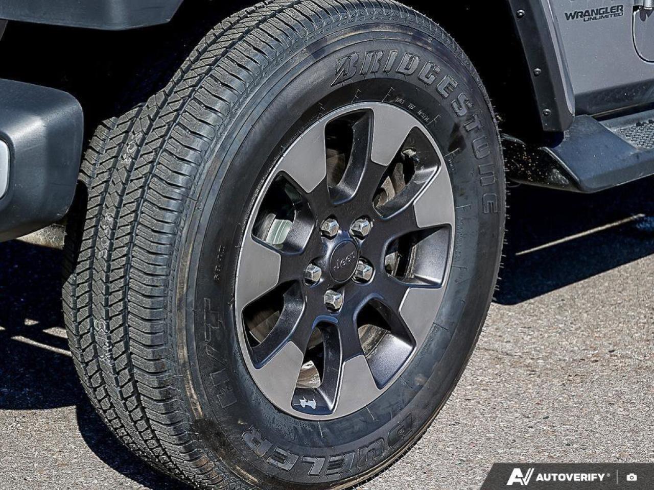 2018 Jeep WRANGLER UNLIMITED SaharaSAHARA, V6, 4X4, NAV, HEATED LEATHER, CERTIF Photo