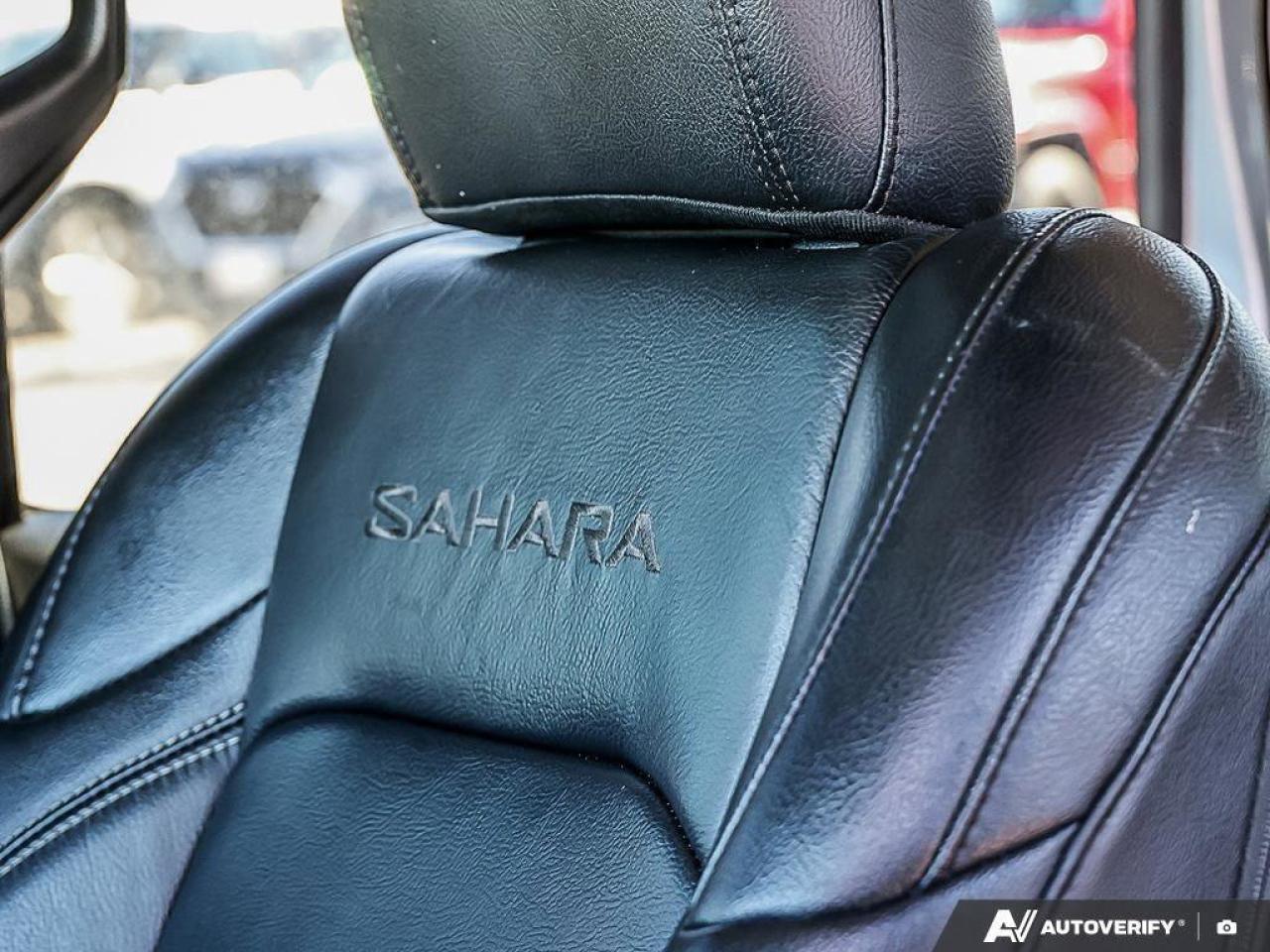 2018 Jeep WRANGLER UNLIMITED SaharaSAHARA, V6, 4X4, NAV, HEATED LEATHER, CERTIF Photo