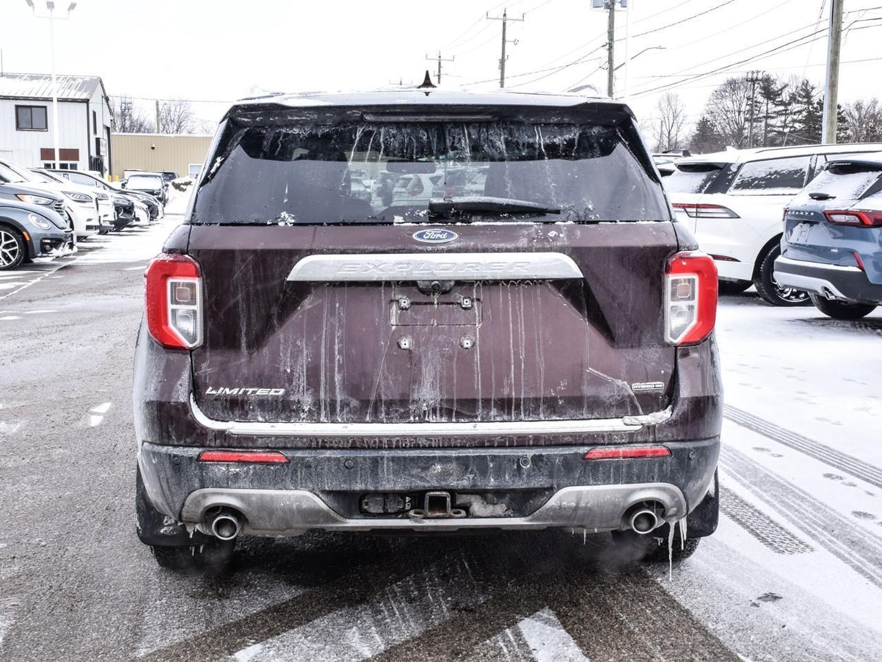 2020 Ford Explorer Limited Twin Panel Moonroof   Class III Tow Photo4
