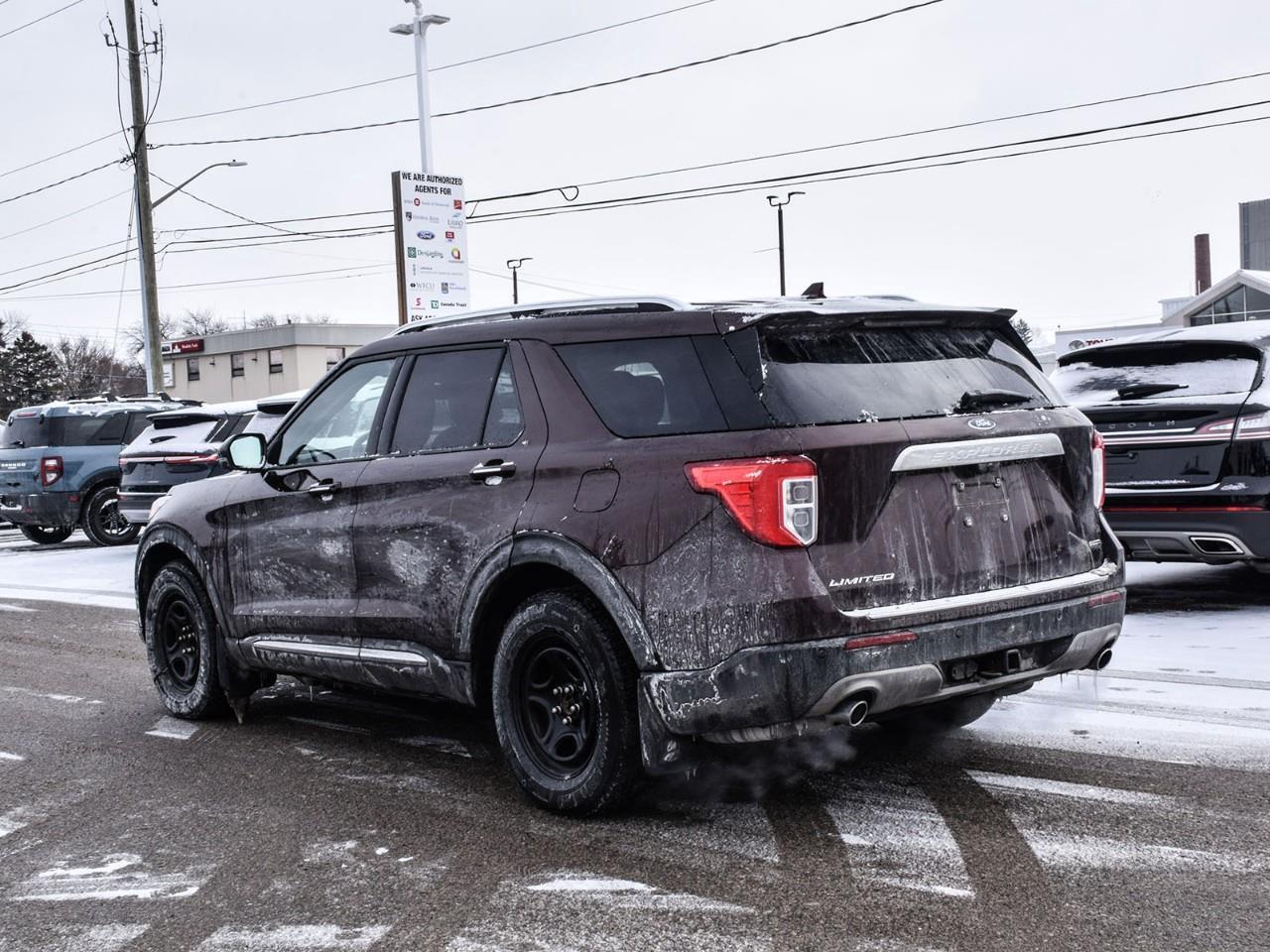 2020 Ford Explorer Limited Twin Panel Moonroof   Class III Tow Photo3