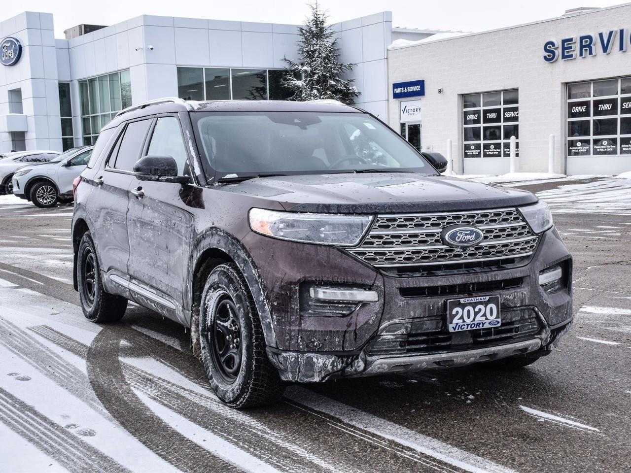 2020 Ford Explorer Limited Twin Panel Moonroof   Class III Tow Photo