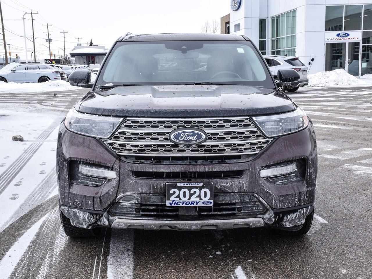 2020 Ford Explorer Limited Twin Panel Moonroof   Class III Tow Photo