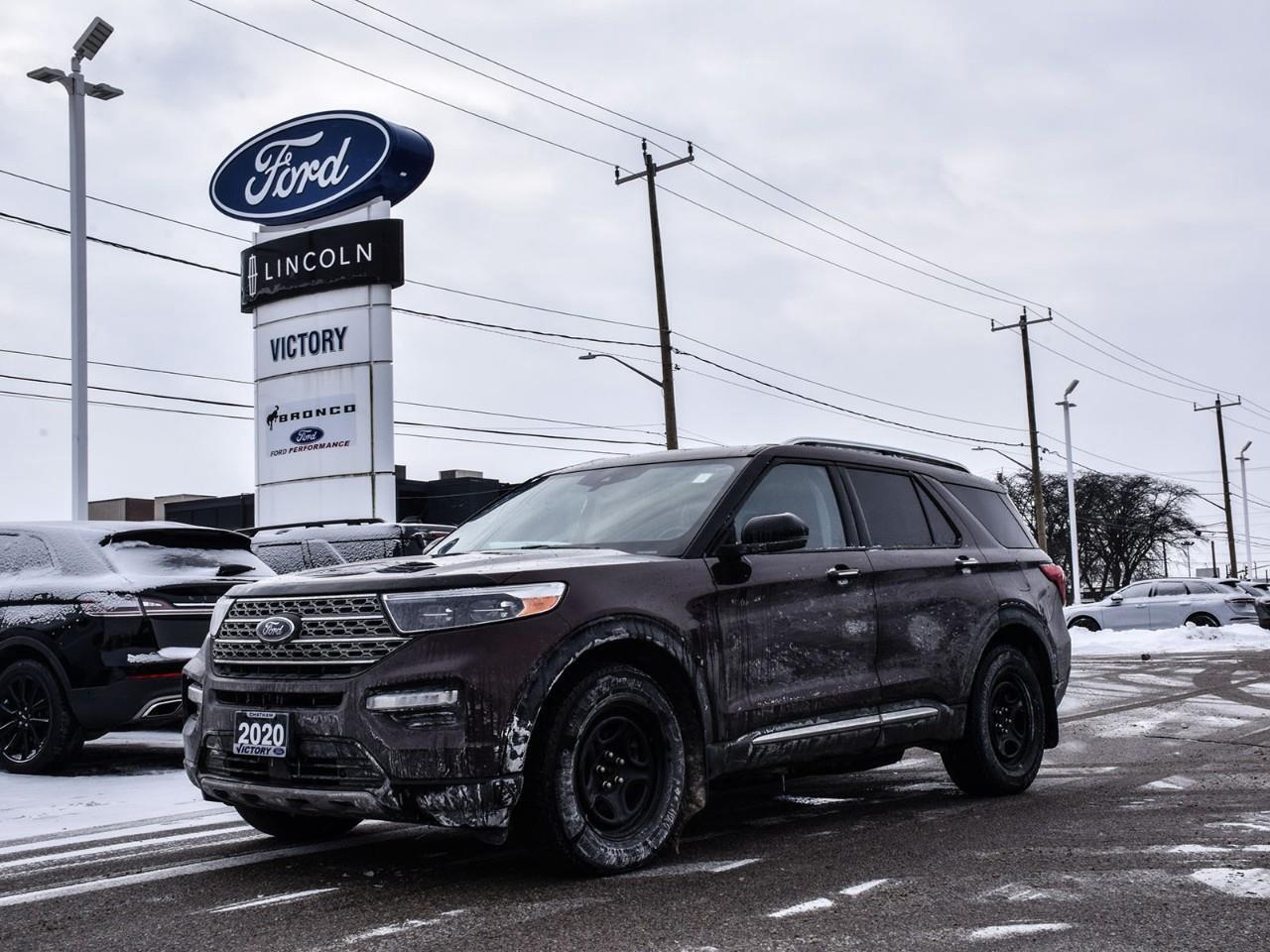 2020 Ford Explorer Limited Twin Panel Moonroof   Class III Tow Photo