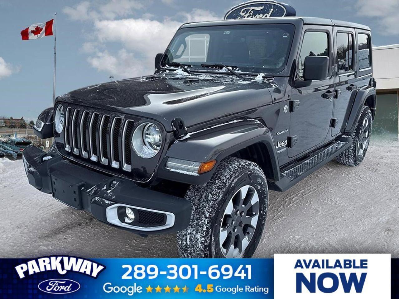 2021 Jeep Wrangler Unlimited Sahara   ONE OWNER   NAV   TRAILER TOW O Photo0