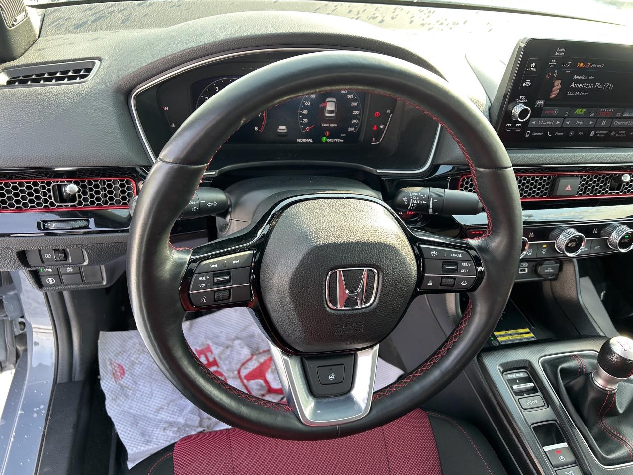 2024 Honda Civic Si Sedan Roof Wireless CarPlay Premium Audio Rev matching Photo