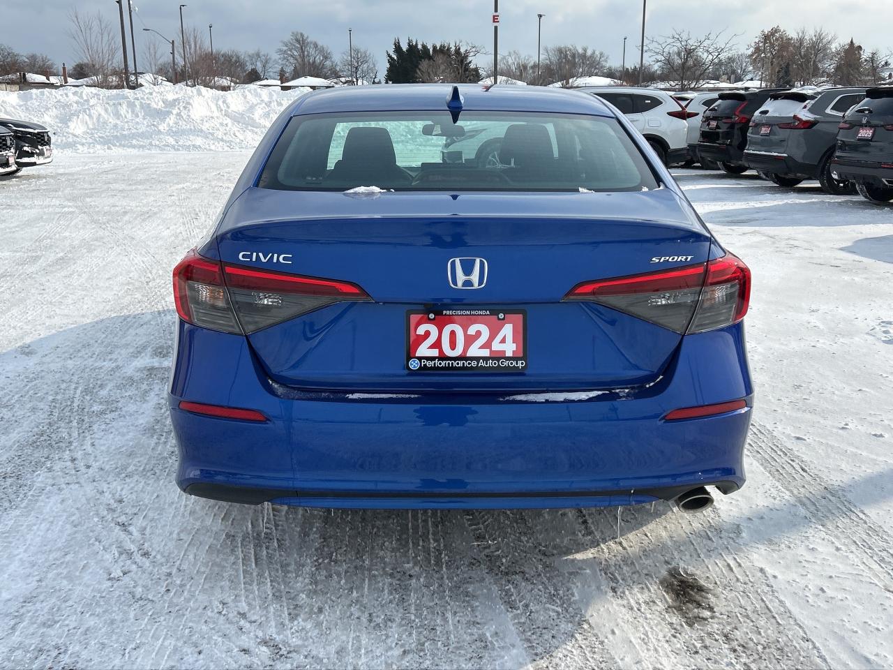 2024 Honda Civic Sedan Sport CarPlay Rear Cam Sunroof Heated Seats Photo