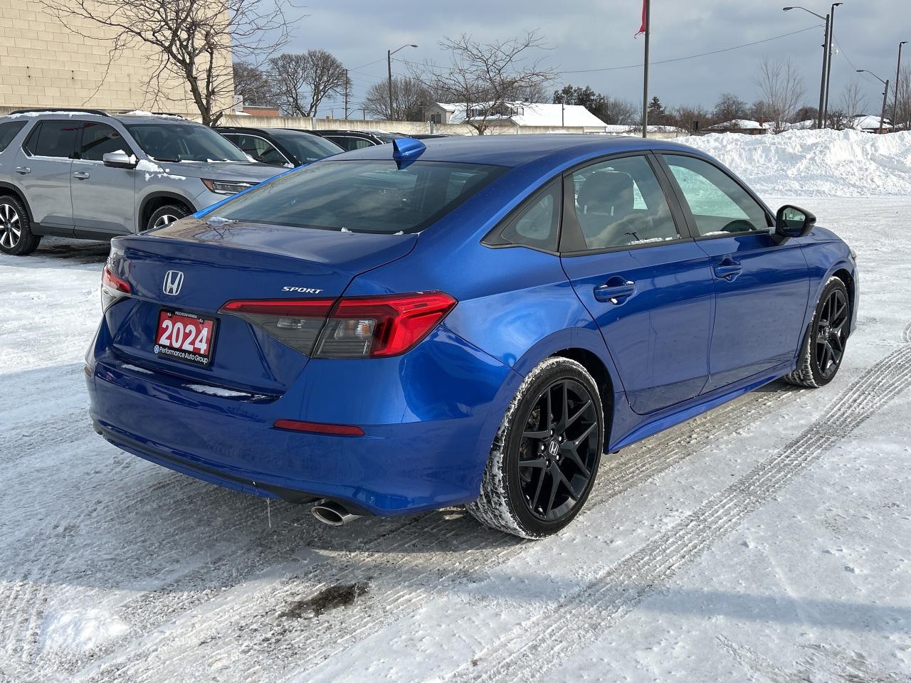 2024 Honda Civic Sedan Sport CarPlay Rear Cam Sunroof Heated Seats Photo