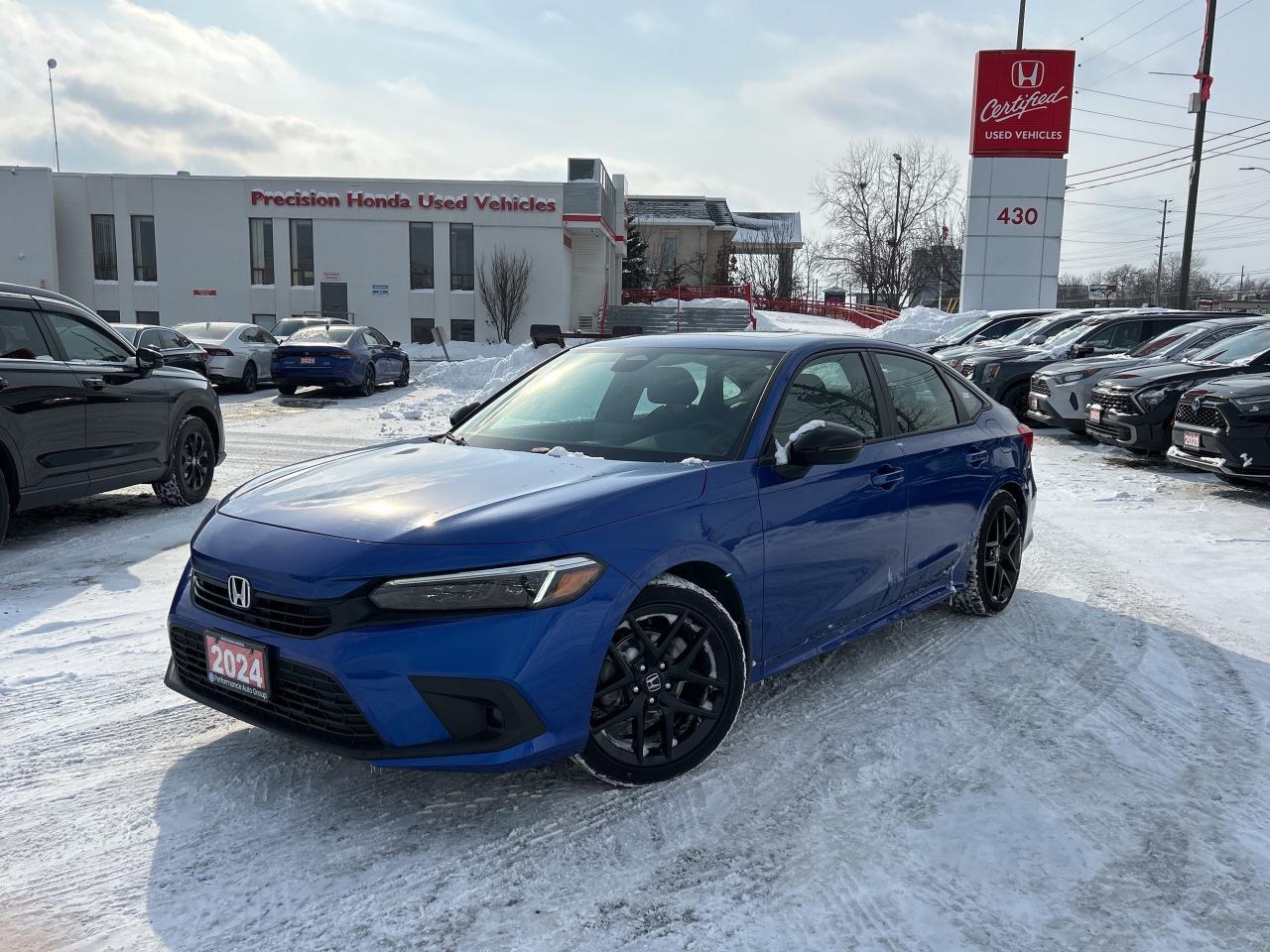 2024 Honda Civic Sedan Sport CarPlay Rear Cam Sunroof Heated Seats Photo