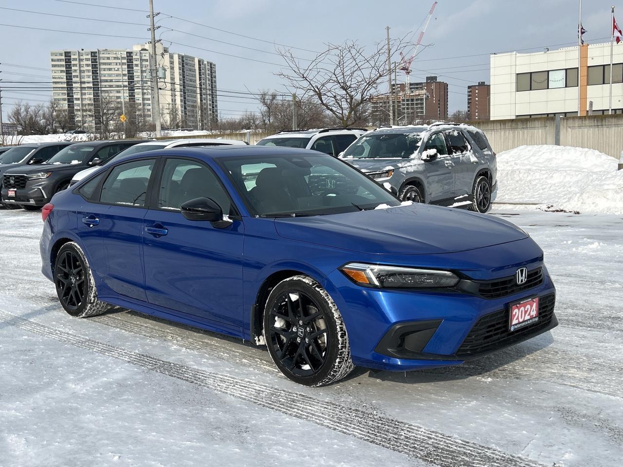 2024 Honda Civic Sedan Sport CarPlay Rear Cam Sunroof Heated Seats Photo