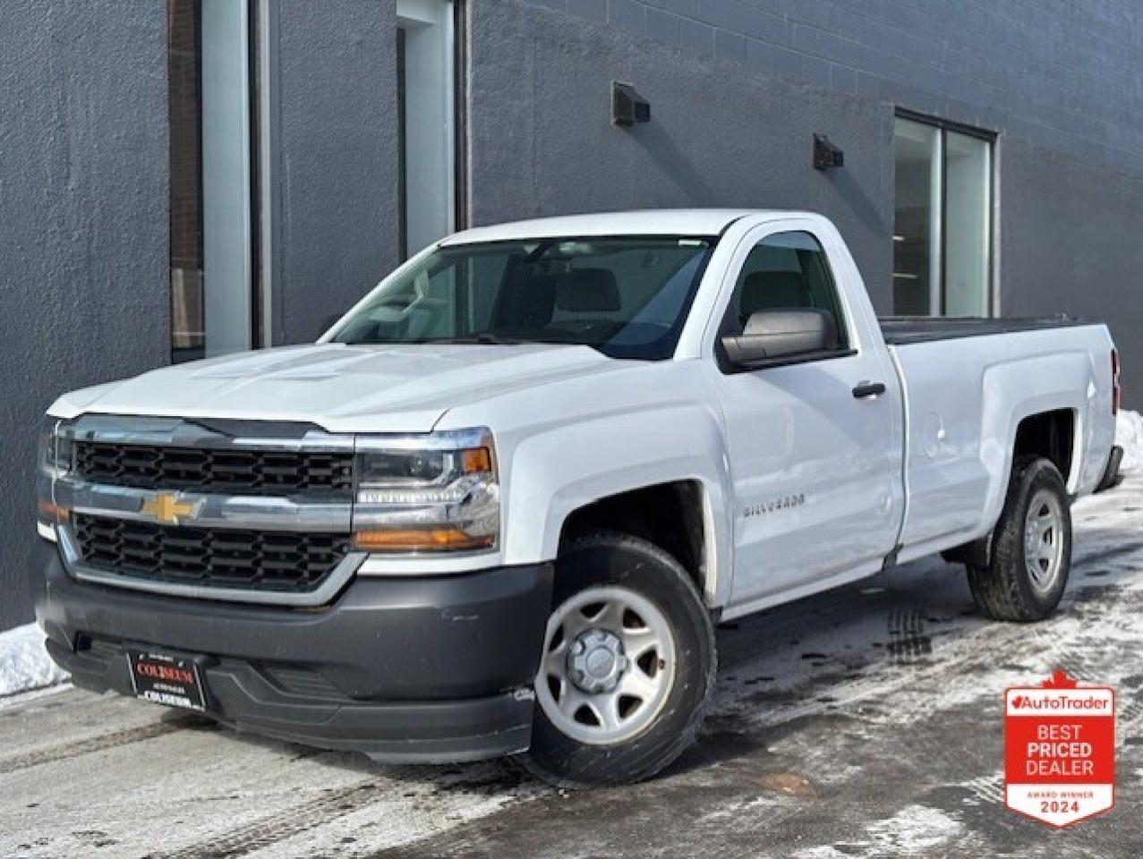 2018 Chevrolet Silverado 1500 V6-NO ACCIDENTS-1 OWNER-CAMERA-TONNEAU-LONG BOX!! Photo0