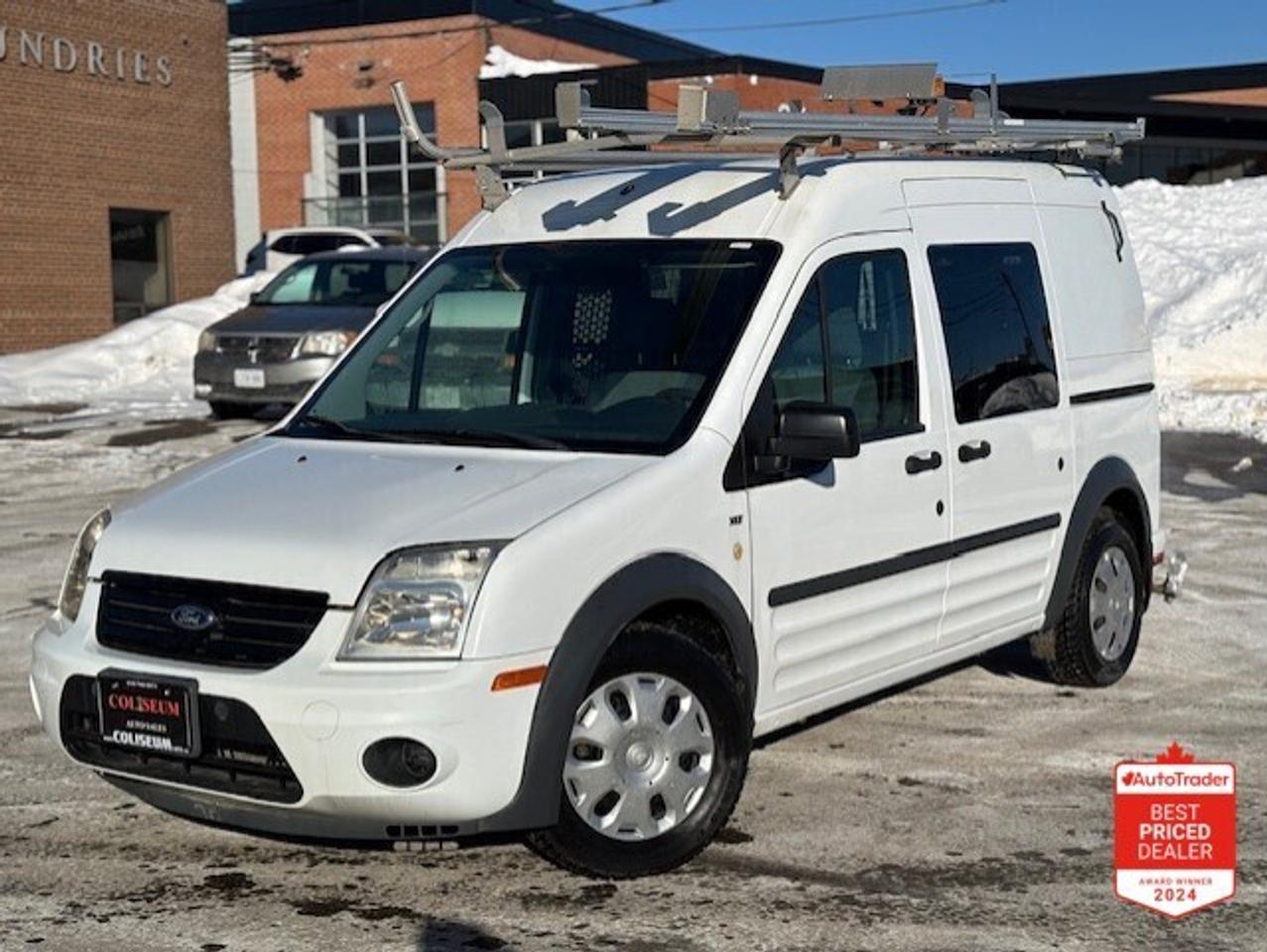 2012 Ford Transit Connect XLT ONLY 50,000KM-1 OWNER-SHELVES-LADDER RACKS! Photo
