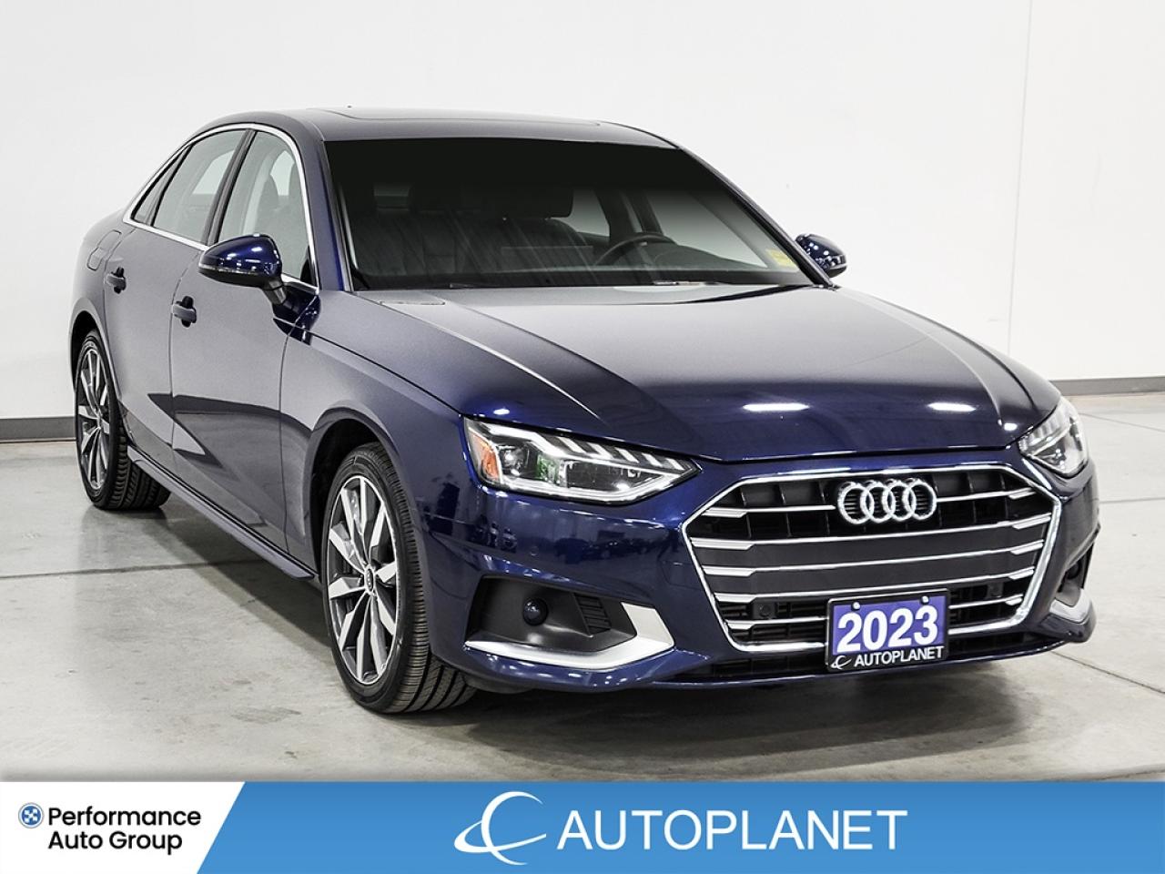 2023 Audi A4 Komfort 45 Quattro, Navi, 360° Cam, Heated Seats! Photo2