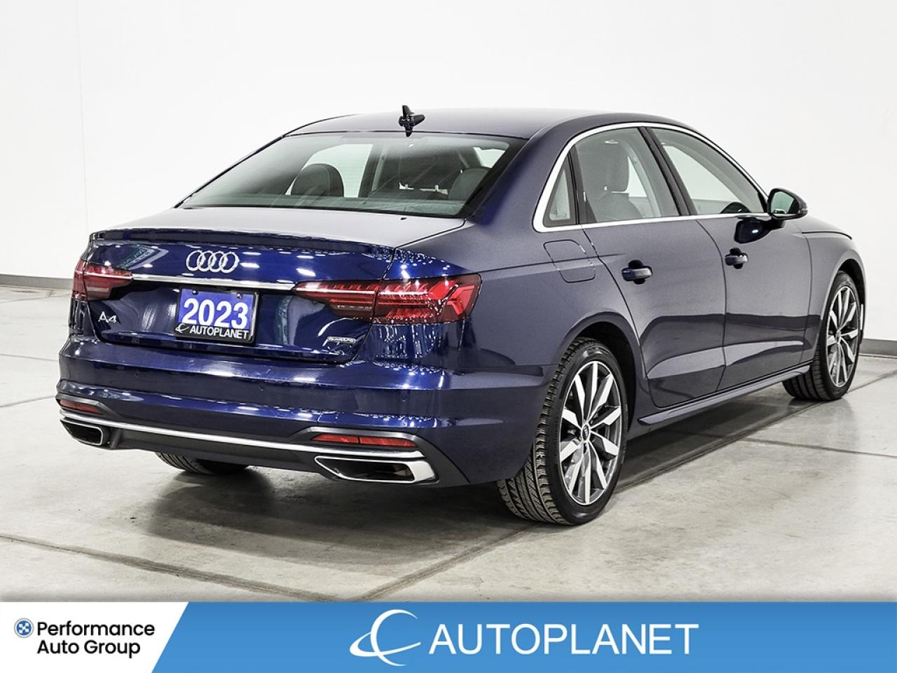 2023 Audi A4 Komfort 45 Quattro, Navi, 360° Cam, Heated Seats! Photo