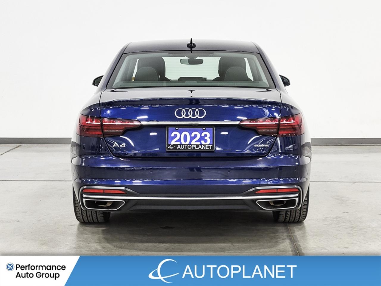 2023 Audi A4 Komfort 45 Quattro, Navi, 360° Cam, Heated Seats! Photo