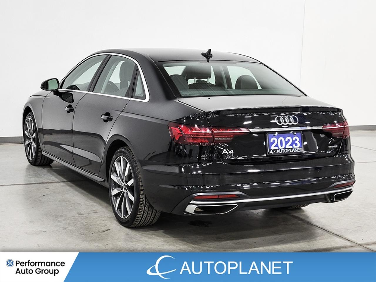 2023 Audi A4 Komfort 45 Quattro, Sunroof, Heated Seats! Photo4