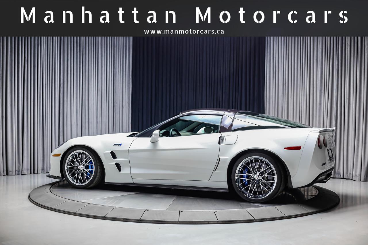 2010 Chevrolet Corvette ZR1 w/3ZR 638HP 6.2L LS9 CARBNCERAMC HUD LOWKM Photo3