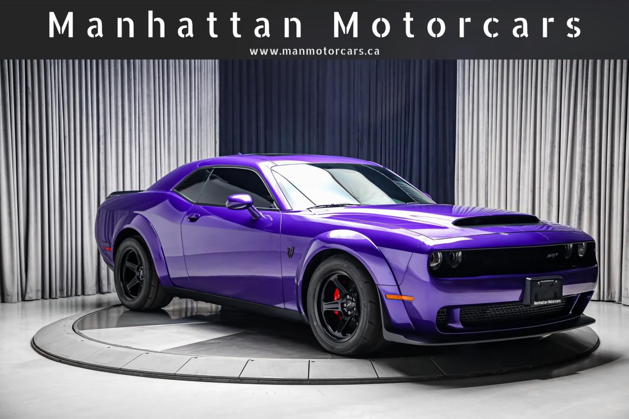 2018 Dodge Challenger SRT DEMON WIDEBODY 840HP  NOACCIDENTS CRATE NAVI Photo