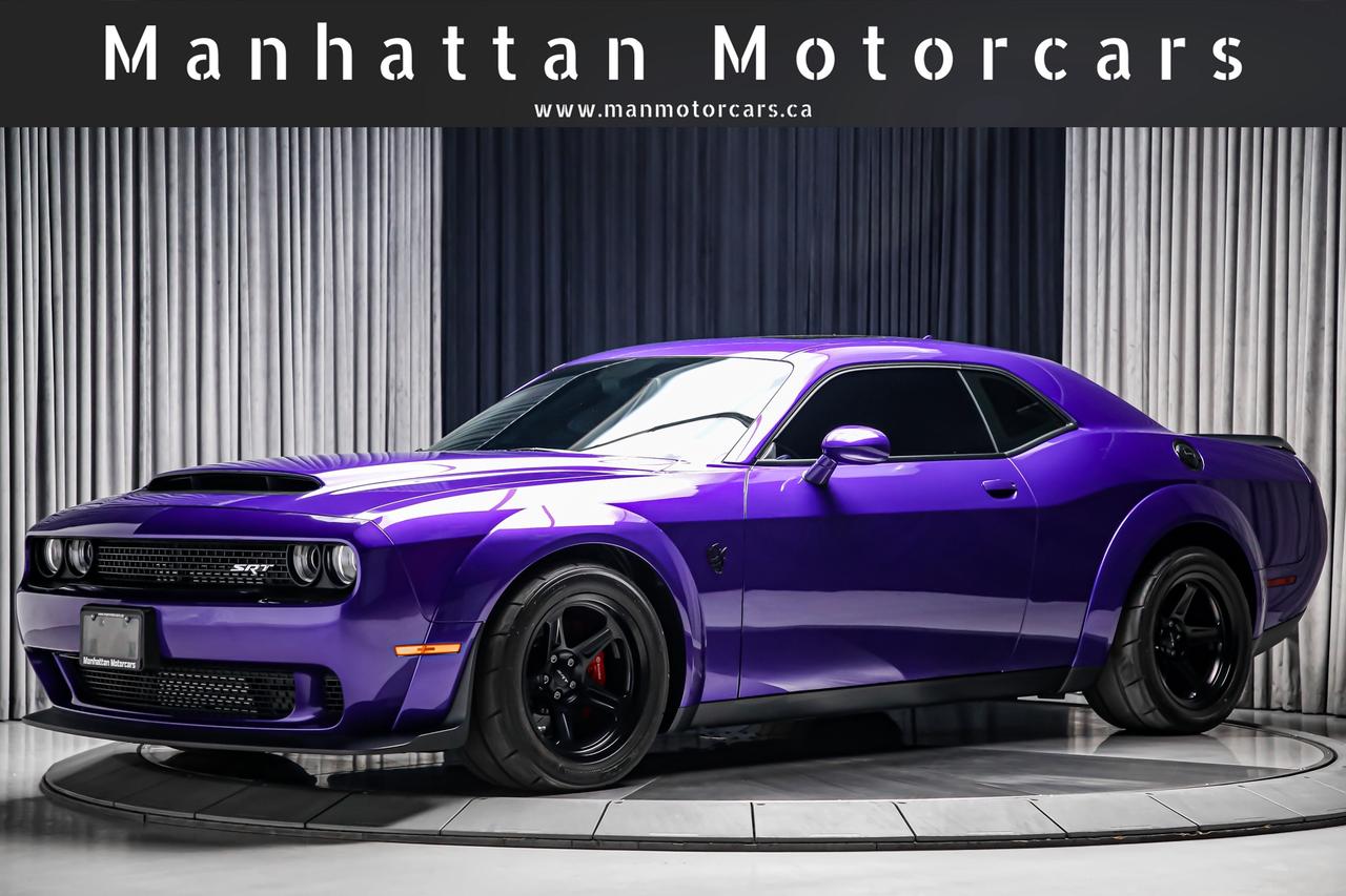 2018 Dodge Challenger SRT DEMON WIDEBODY 840HP  NOACCIDENTS CRATE NAVI Photo0