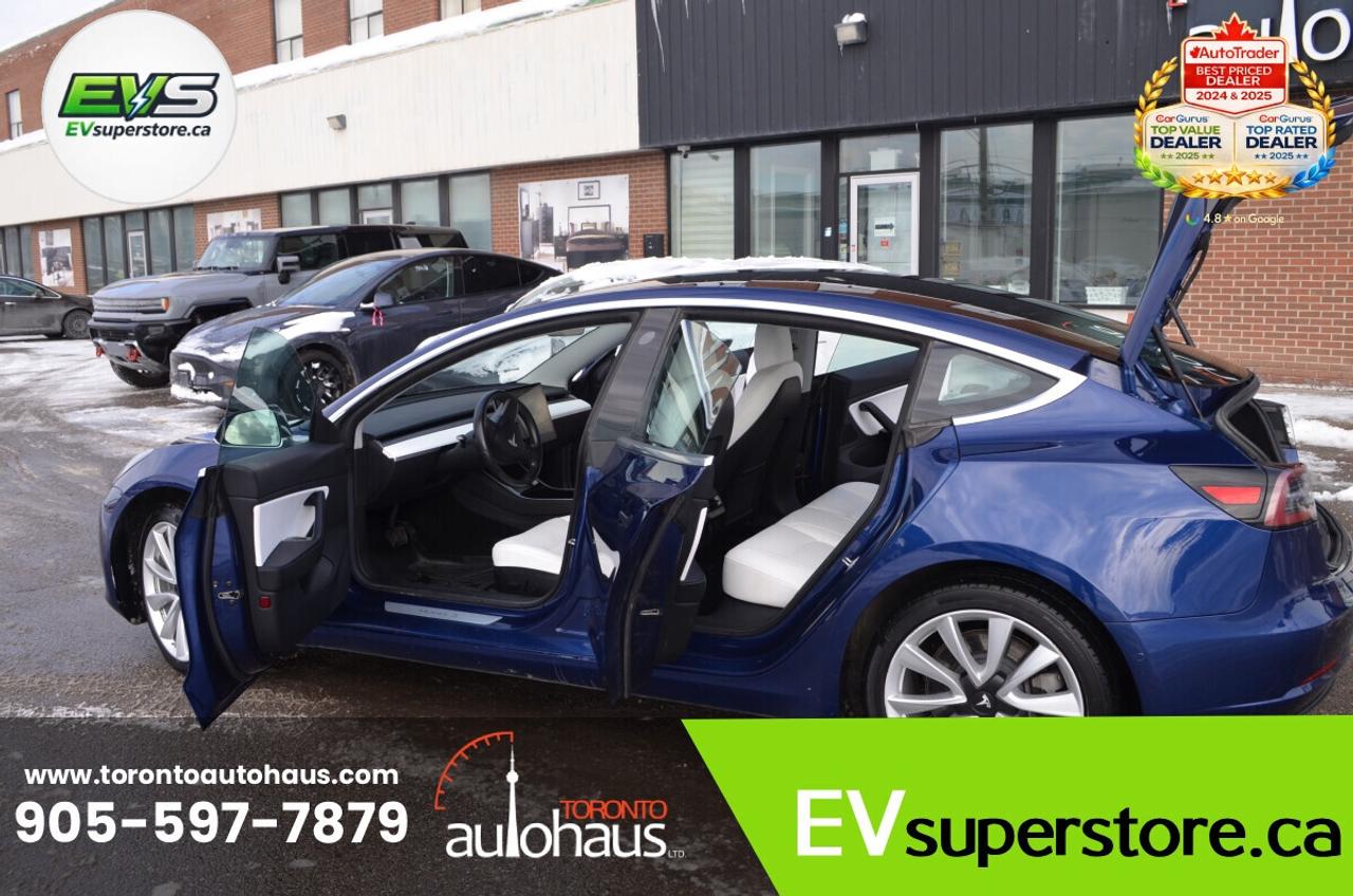 2022 Tesla Model 3 LFP I WHITE INT. I OVER 100 TESLAS I EVSUPERSTORE. Photo