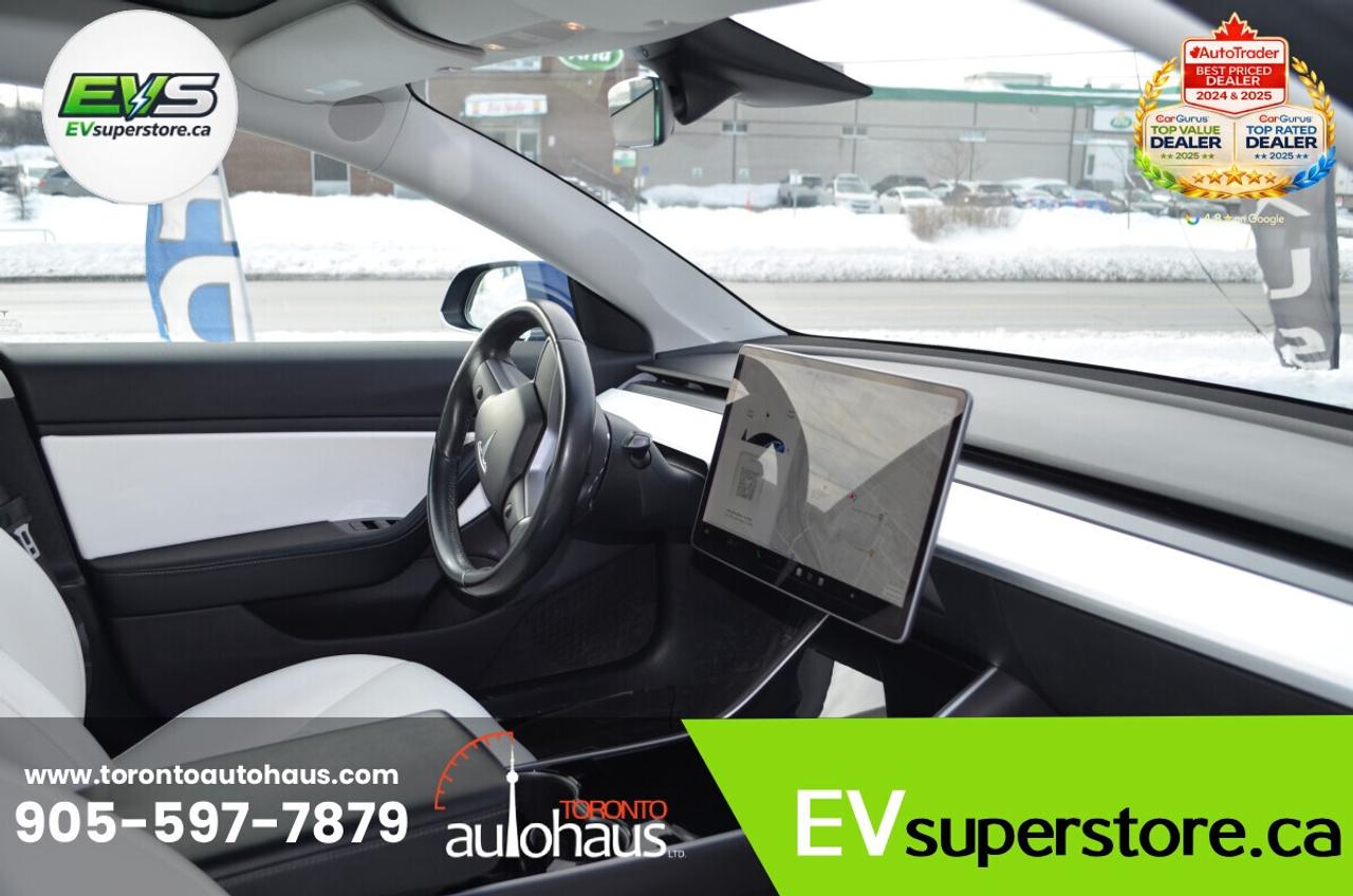 2022 Tesla Model 3 LFP I WHITE INT. I OVER 100 TESLAS I EVSUPERSTORE. Photo