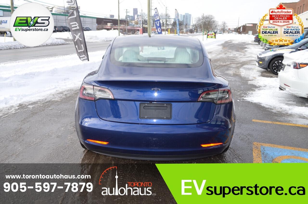 2022 Tesla Model 3 LFP I WHITE INT. I OVER 100 TESLAS I EVSUPERSTORE. Photo
