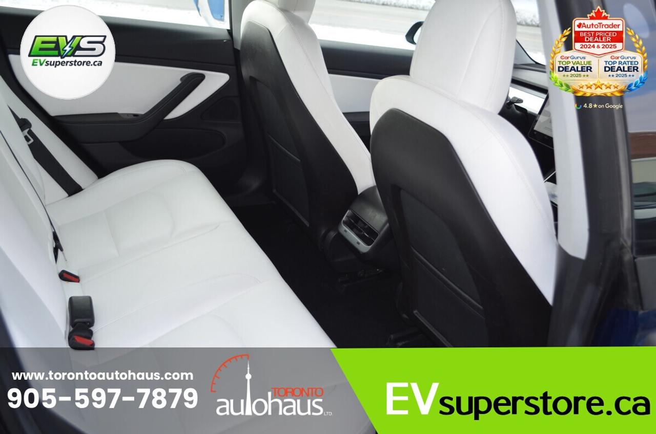 2022 Tesla Model 3 LFP I WHITE INT. I OVER 100 TESLAS I EVSUPERSTORE. Photo