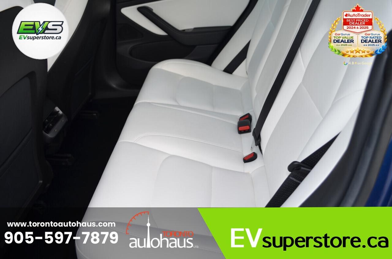 2022 Tesla Model 3 LFP I WHITE INT. I OVER 100 TESLAS I EVSUPERSTORE. Photo