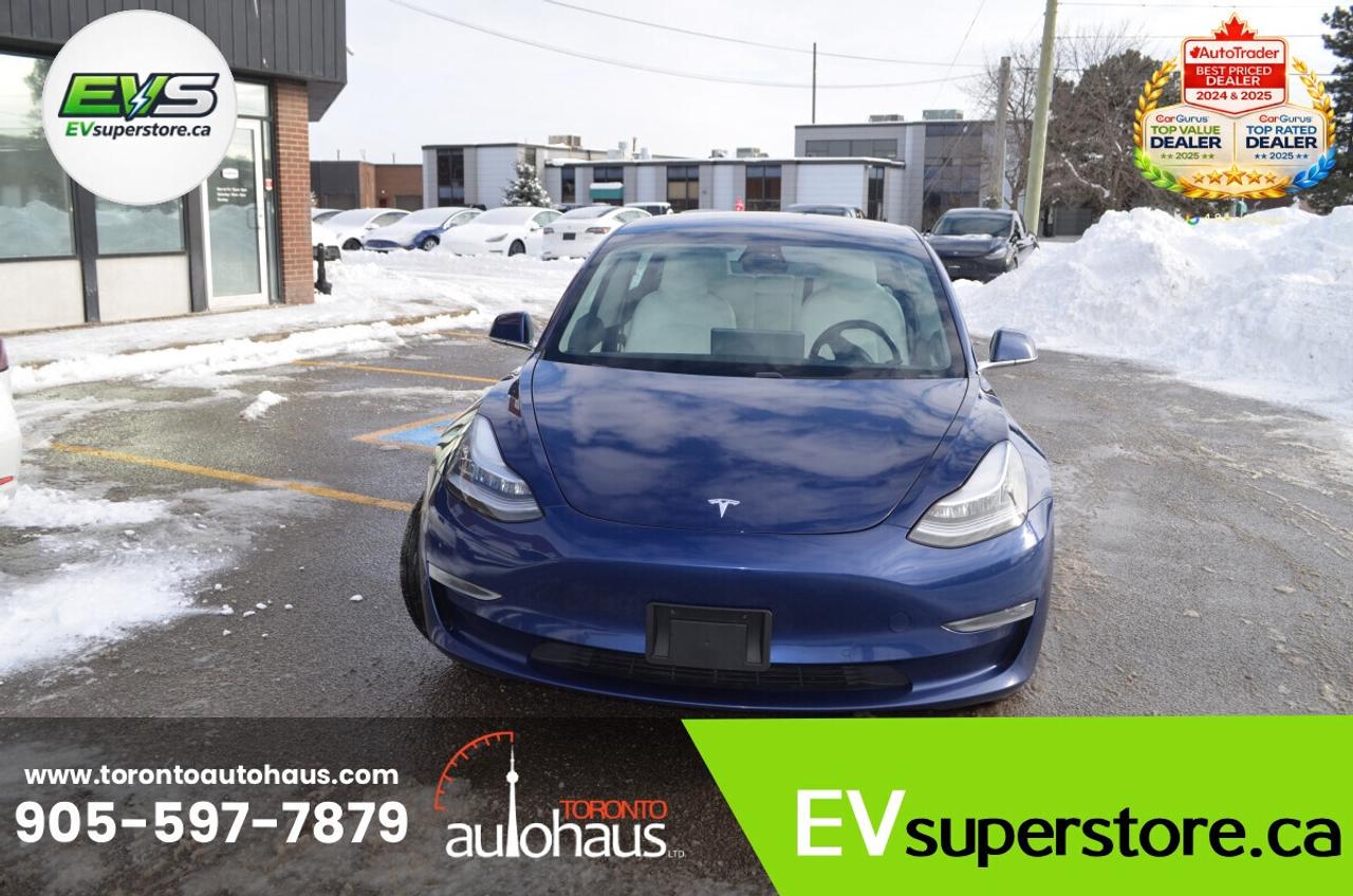 2022 Tesla Model 3 LFP I WHITE INT. I OVER 100 TESLAS I EVSUPERSTORE. Photo