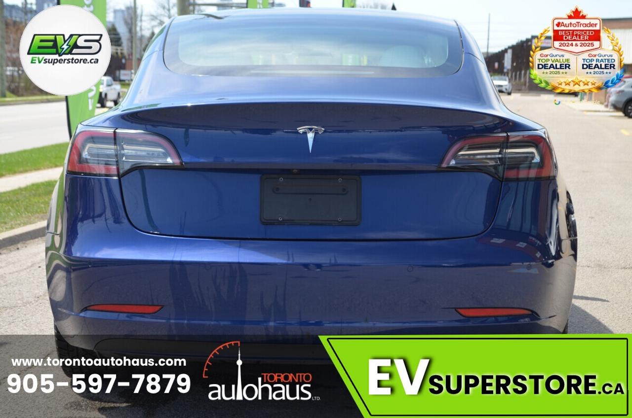 2022 Tesla Model 3 LFP I WHITE INT. I OVER 100 TESLAS I EVSUPERSTORE. Photo