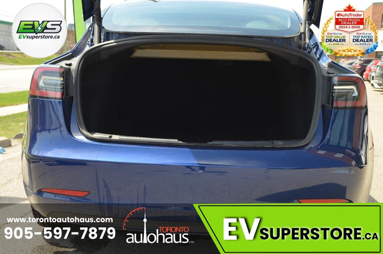 2022 Tesla Model 3 LFP I WHITE INT. I OVER 100 TESLAS I EVSUPERSTORE. Photo