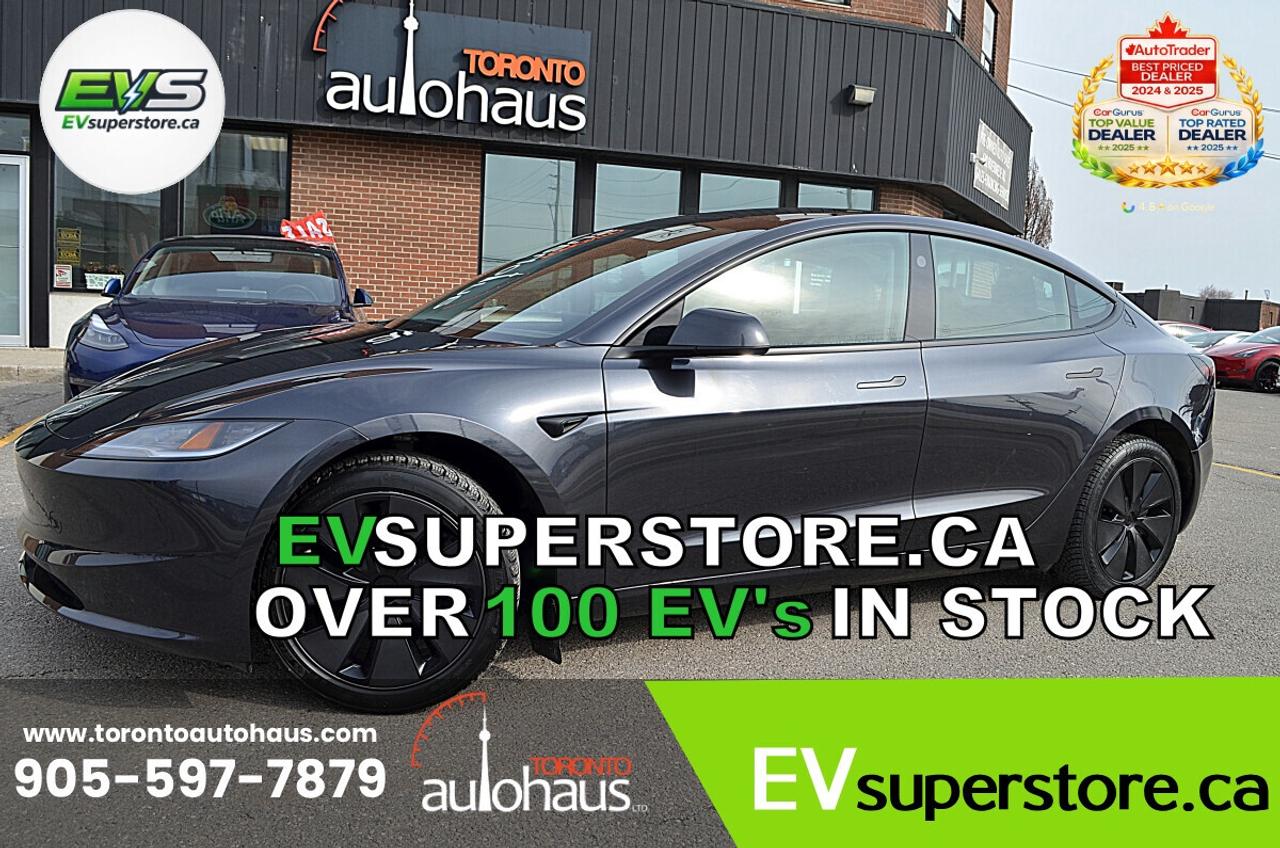 2024 Tesla Model 3 EVSUPERSTORE.CA I OVER 150 EV's IN STOCK Photo0