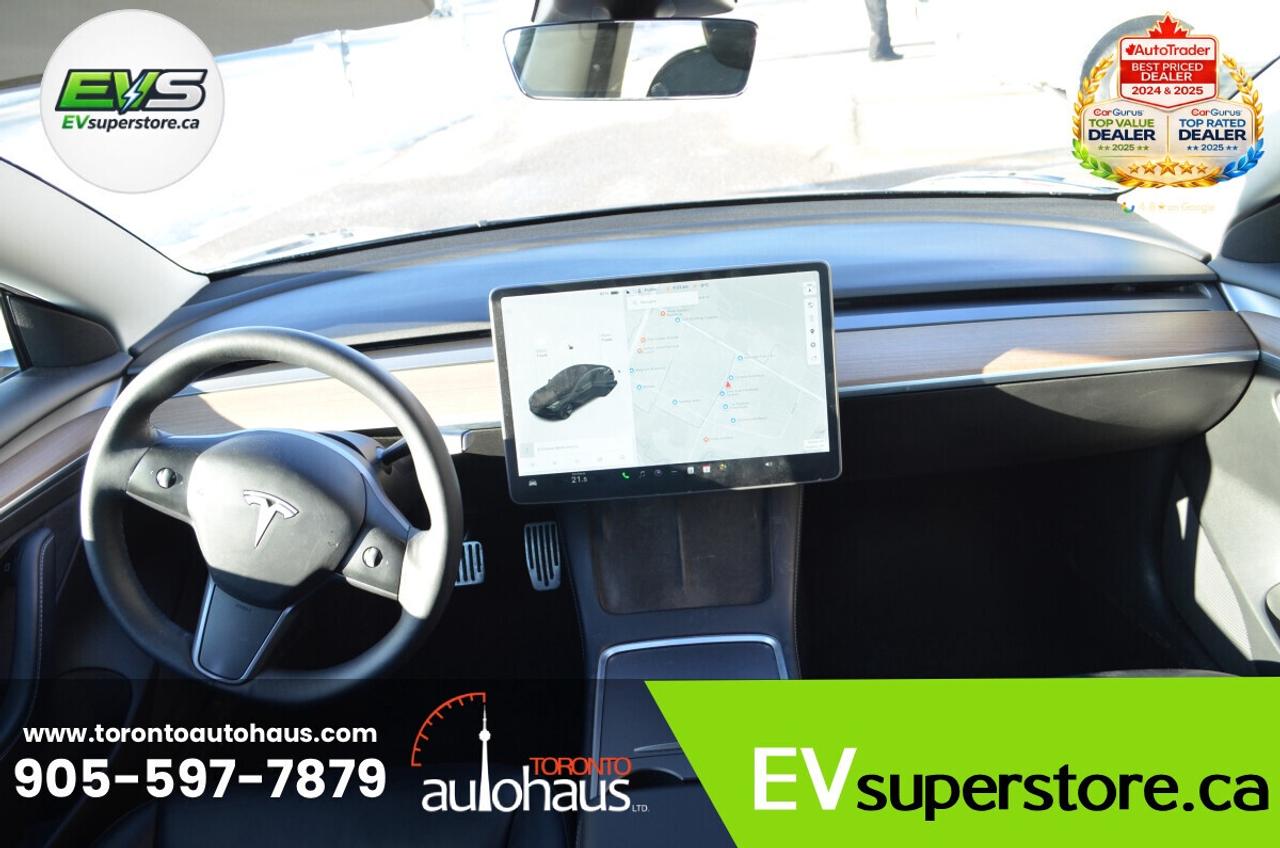 2022 Tesla Model 3 LR AWD I OVER 100 TESLAS EVSUPERSTORE.CA Photo