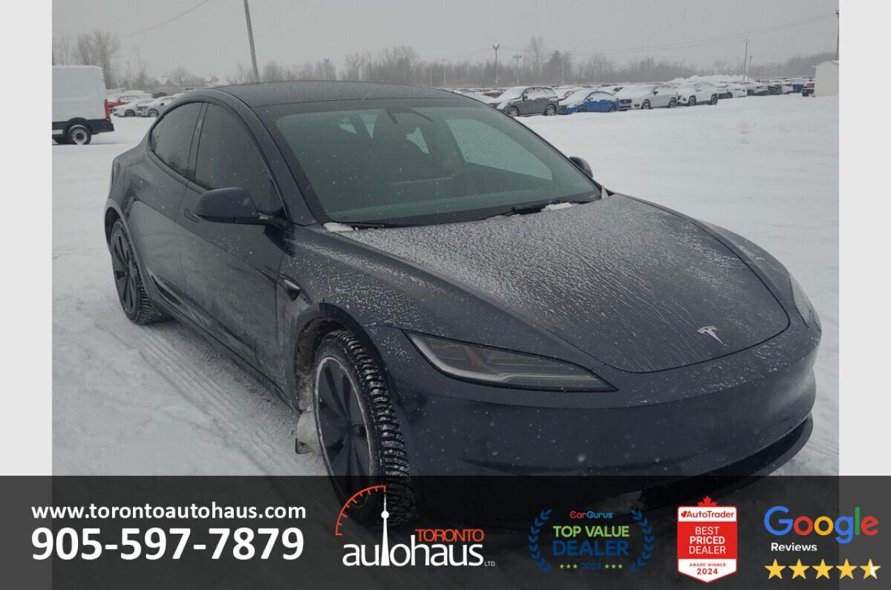 2024 Tesla Model 3 LR AWD I OVER 100 TESLAS EVSUPERSTORE.CA Photo