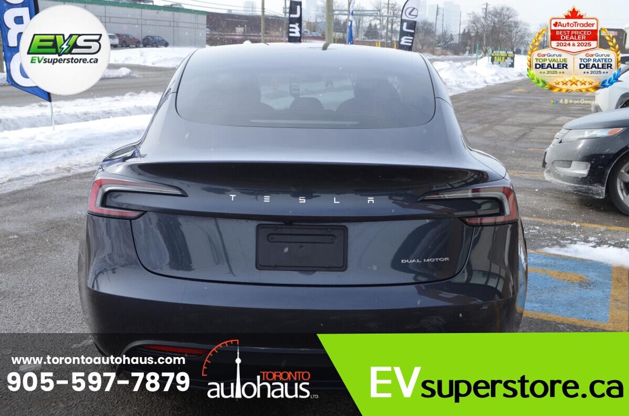 2024 Tesla Model 3 LR AWD I OVER 100 TESLAS EVSUPERSTORE.CA Photo4