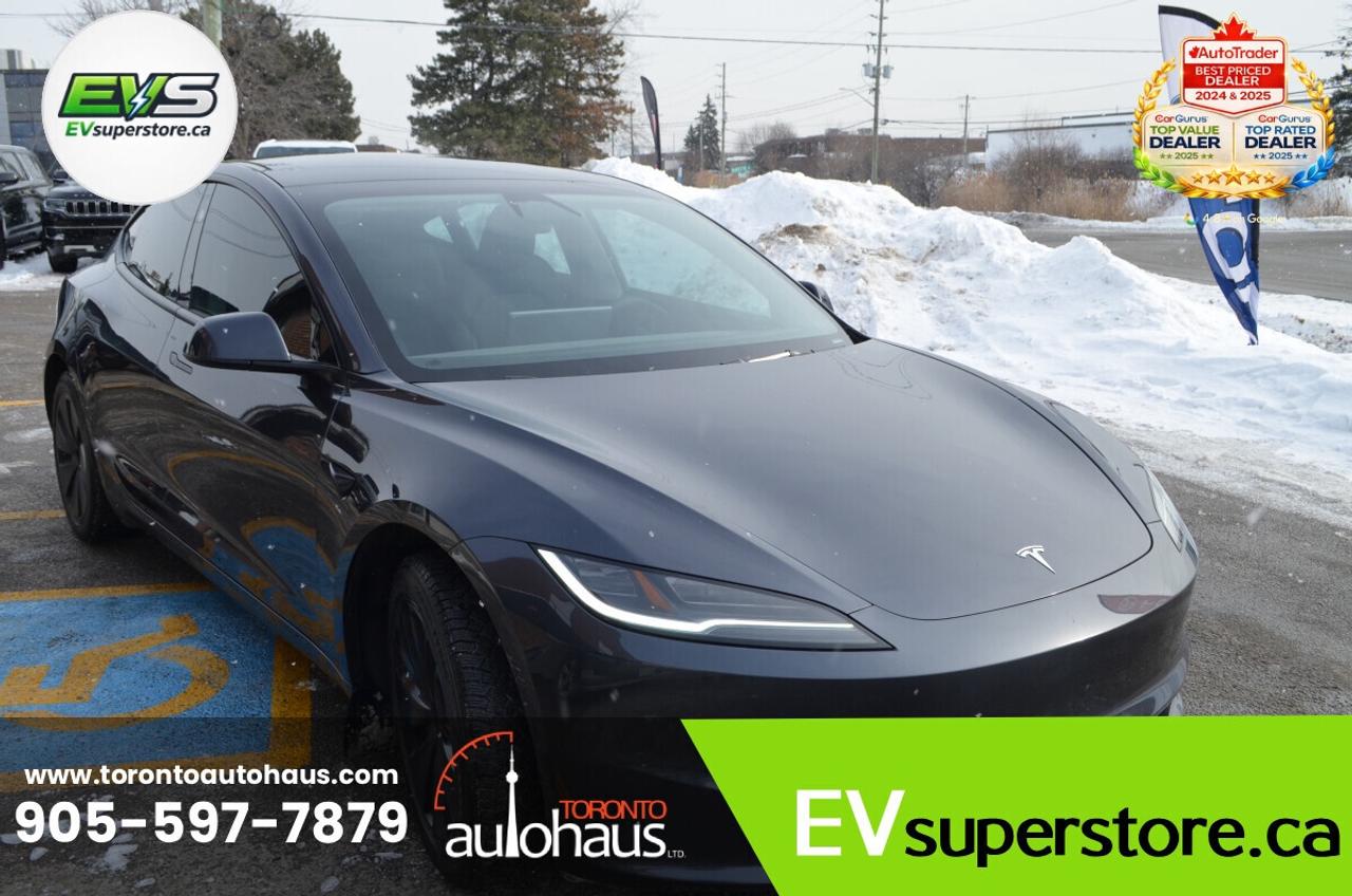 2024 Tesla Model 3 LR AWD I OVER 100 TESLAS EVSUPERSTORE.CA Photo