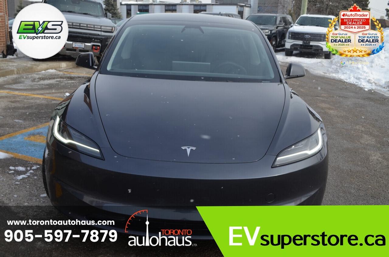 2024 Tesla Model 3 LR AWD I OVER 100 TESLAS EVSUPERSTORE.CA Photo