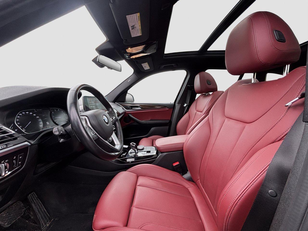 2022 BMW X3 xDrive30i RED LEATHER-SUNROOF Photo