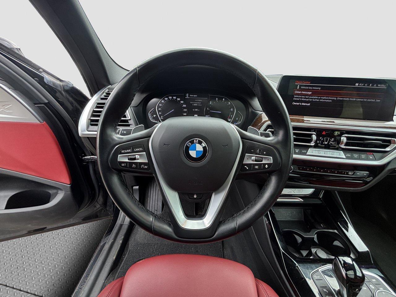 2022 BMW X3 xDrive30i RED LEATHER-SUNROOF Photo