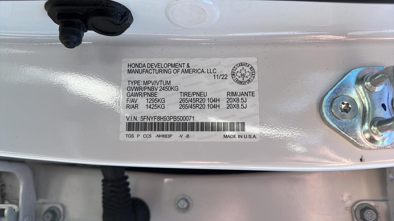 2023 Honda Passport Touring Photo
