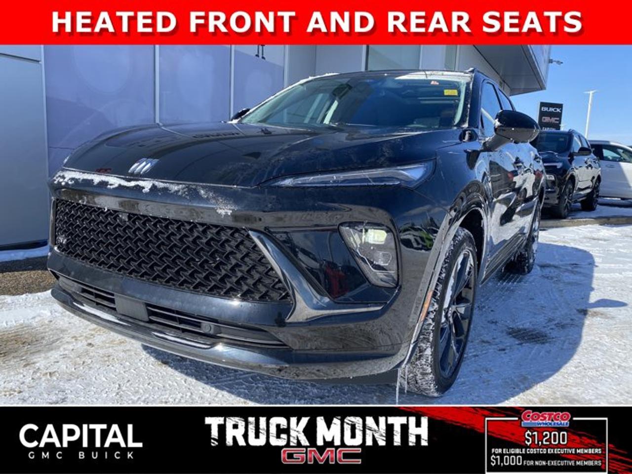 Check out this 2026 Buick Envision Sport Touring! Equipped with options like Power Sliding Moonroof, Memory Seats, Ultra-Wide 30 Diagonal Screen, Heated Front and Rear Seats, Heated Steering, Adaptive Cruise Control, Handsfree Power Liftgate, 360 Cam, Heads-up Display, Remote Start, and so much more... Call Now!Ask for the Internet Department for more information or book your test drive today! Text 825-445-0521 for fast answers at your fingertips!AMVIC Licensed Dealer - Licence Number B1044900Disclaimer: All prices are plus taxes and include all cash credits and loyalties. See dealer for details. AMVIC Licensed Dealer # B1044900