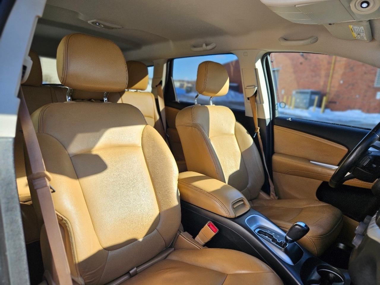 2013 Dodge Journey R/T AWD **TAN LEATHER-CAMERA-HEATED SEATS/STEERING-ONLY 98KM** Photo